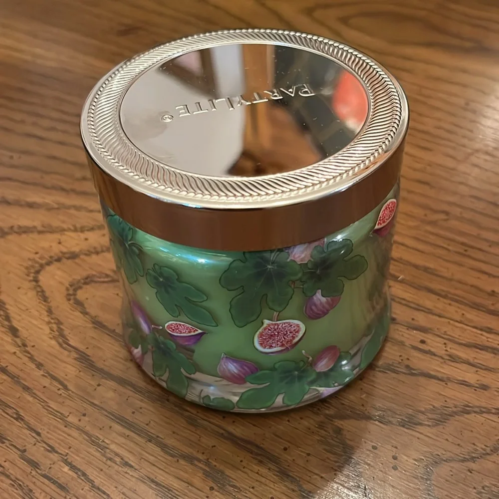 PartyLite Cypress Fig‎ candle, new in box
